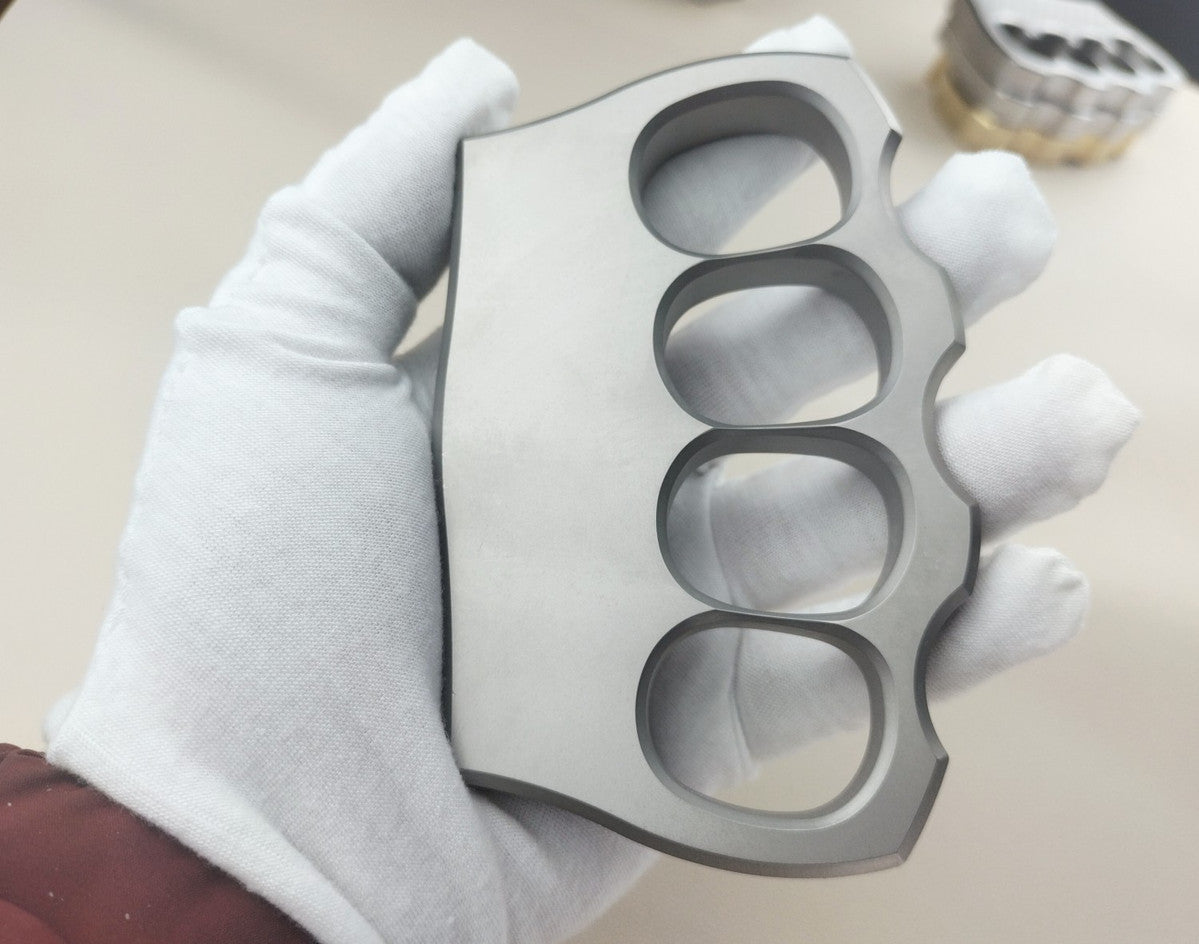 Utensile da esterno in acciaio inossidabile 304 con finitura a onda argentata