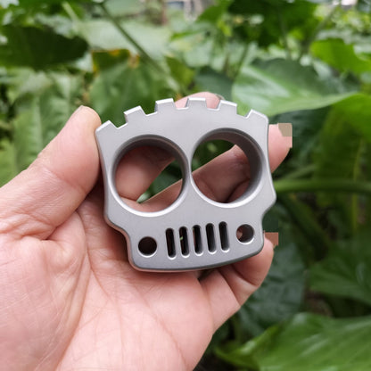 Mini utensile EDC multifunzione rinforzato per due dita
