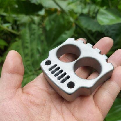 Mini utensile EDC multifunzione rinforzato per due dita
