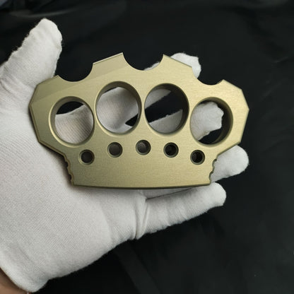Strumenti EDC creativi da esterno in alluminio, neri e dorati