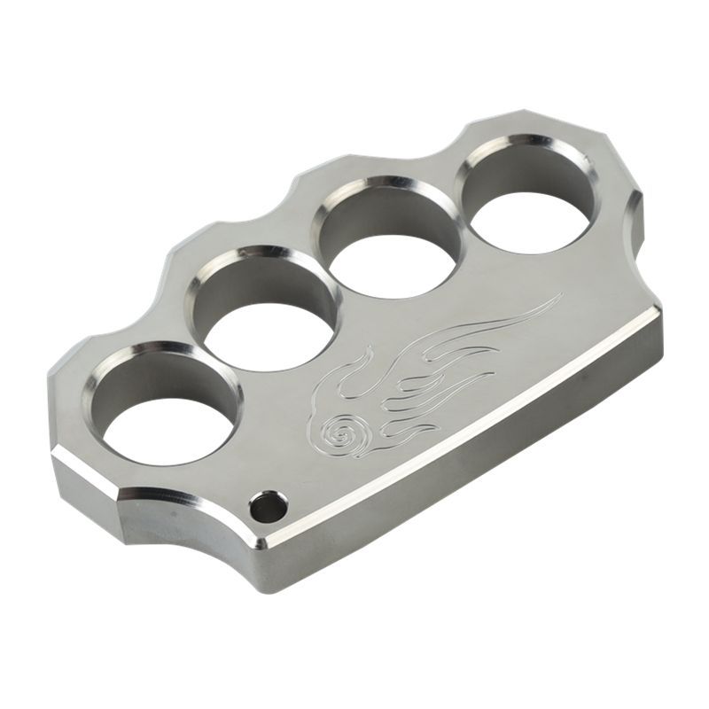 Herramientas EDC de acero clásico con patrón de espiral