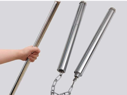 Utensile EDC multifunzionale da esterno in acciaio 2 in 1