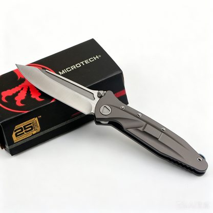 Aviation Aluminum Outdoor Folding Tool | Camping Pocket Utility | D2 Steel Detail