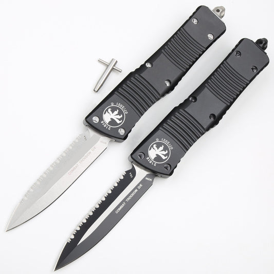 Outdoor Folding Pocket Tool | D2 Steel Detail | 6061 Aviation Aluminum Handle | Compact EDC Utility