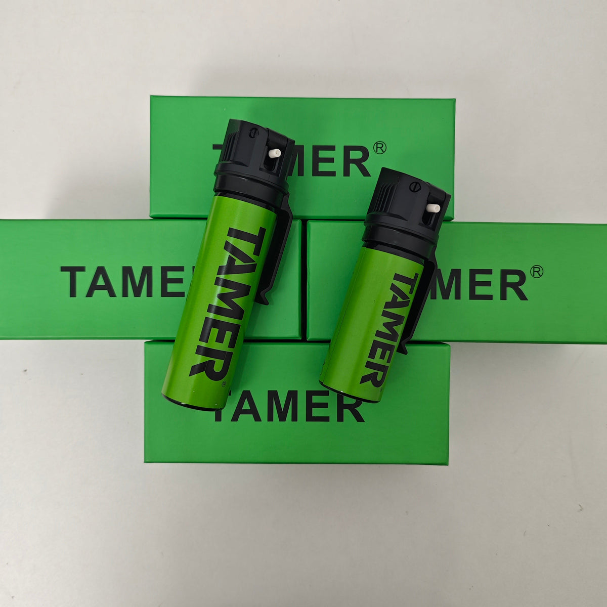 TAMER Gel, Portable Wildlife & Aggressive Dog Repellent with Carrying Clip for Outdoor Hiking & Camping