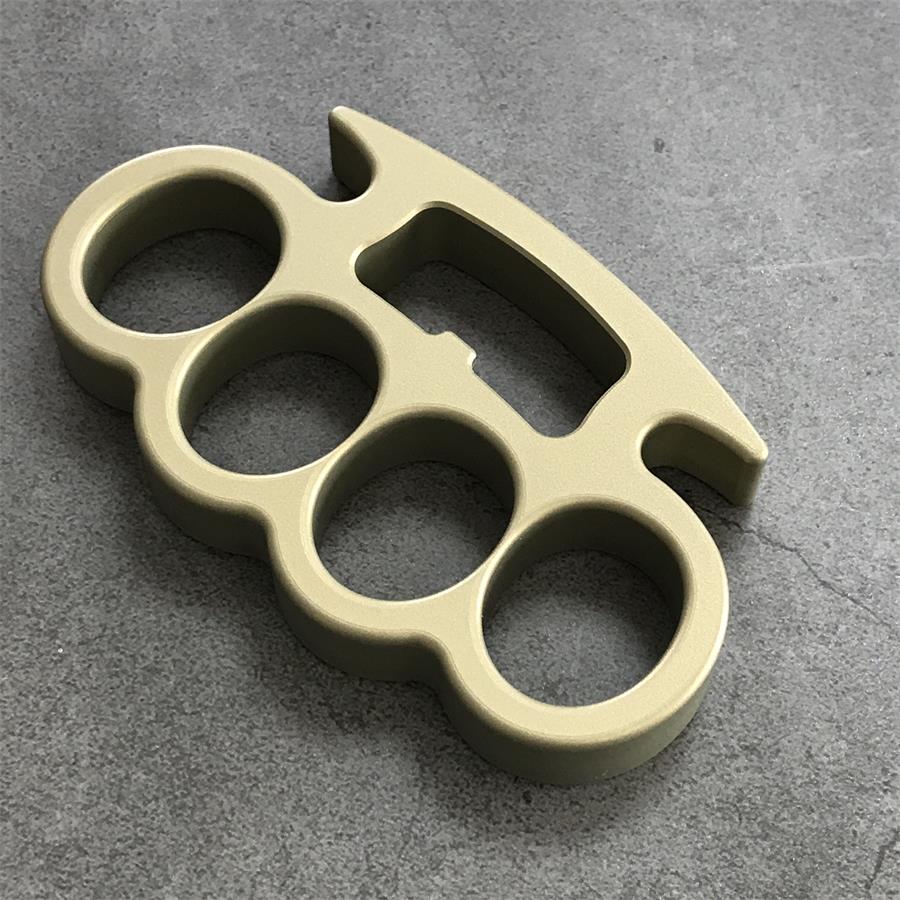 Classico alluminio leggero con apribottiglie integrato design utensile EDC