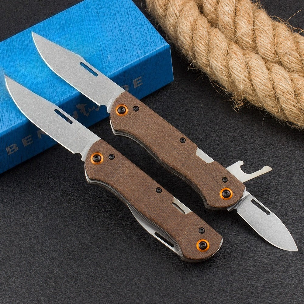 BM317 Portable Brown Linen Multifunctional Outdoor Tool