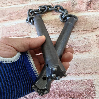 Strumento portatile da esterno con catena di sollevamento 2 in 1 e finitura lucidata