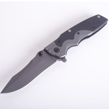 Multi-functional Outdoor Folding  G10 Wood Handle Portable Tool