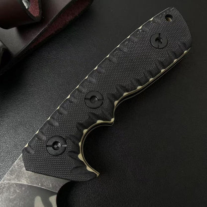 Black Tiger Stripe D2 Outdoor-Werkzeug
