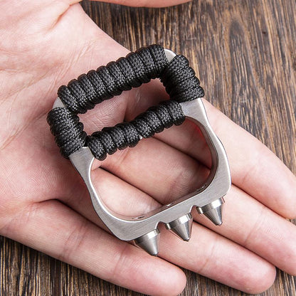 2 Finger Brass Knuckles - Tacsafeworld EDC Gadgets
