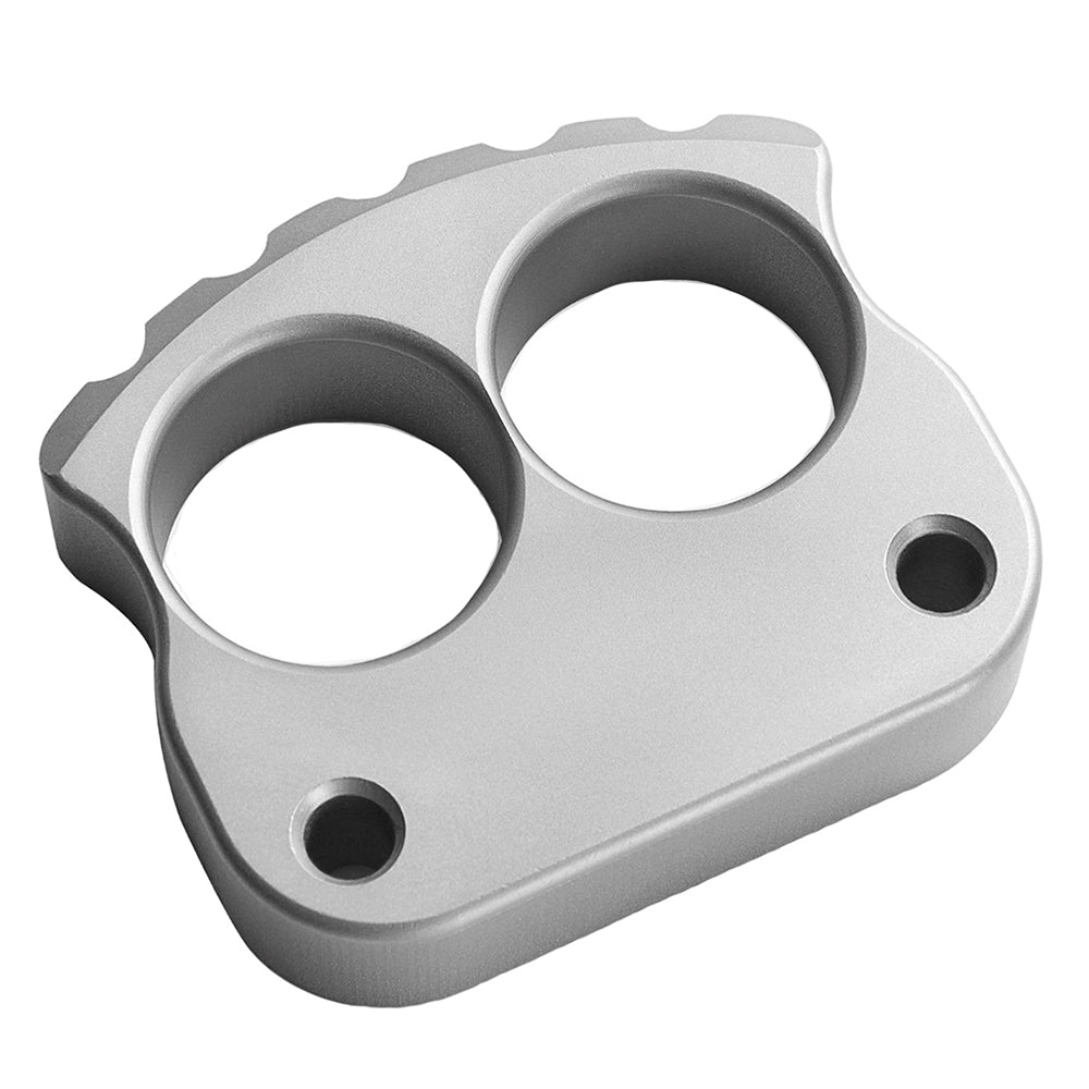 Afrankart DFK 2 Finger Brass Knuckles Ring Stainless Steel - Tacsafeworld EDC Gadgets