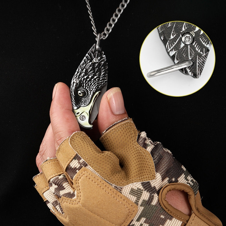 Eagle Folding Outdoor Portable Keychain Pendant Decoration EDC Tool
