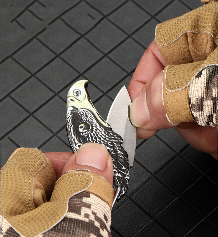 Eagle Folding Outdoor Portable Keychain Pendant Decoration EDC Tool