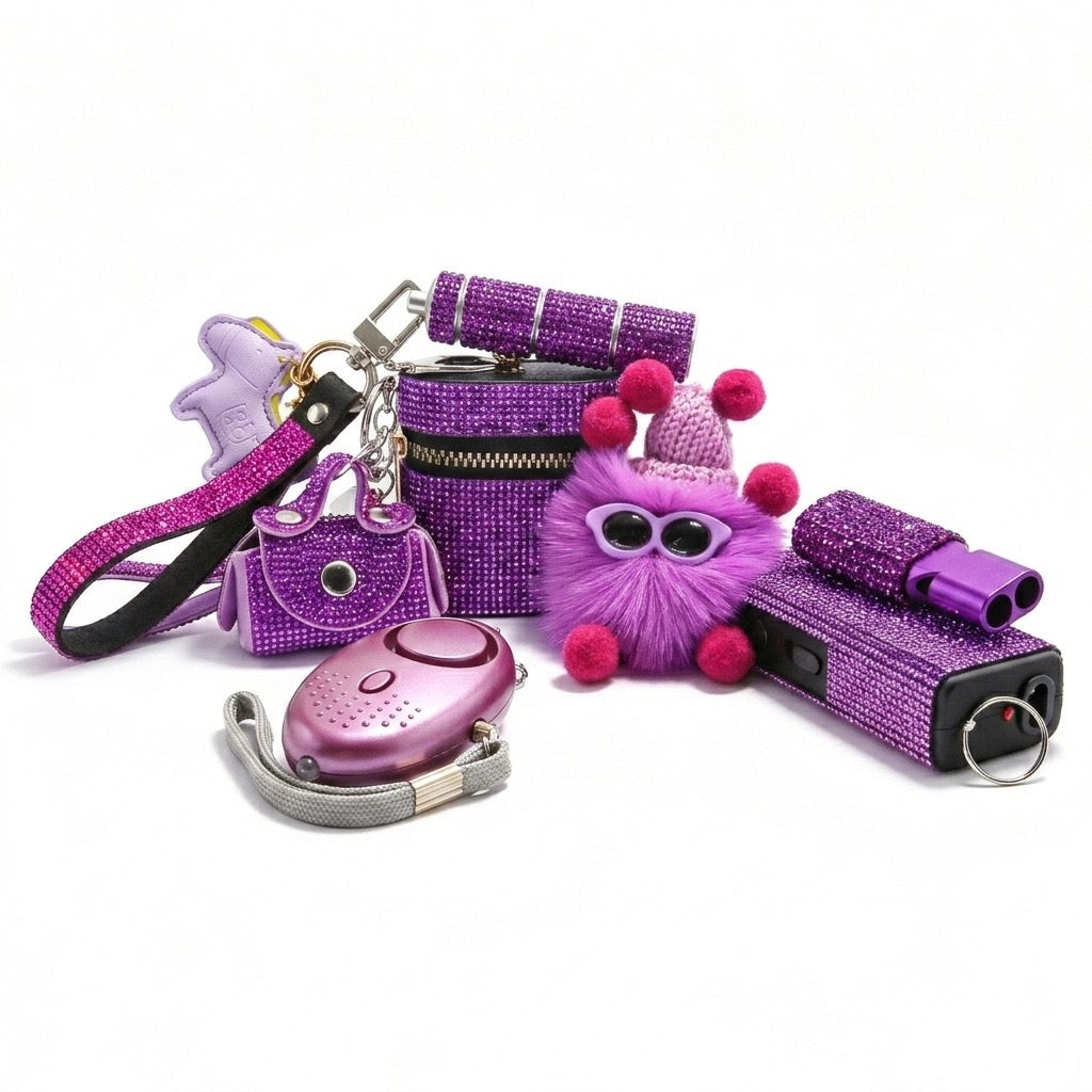 7-in-1 Women's Self-Defense Alarm Kit Personal Alarm