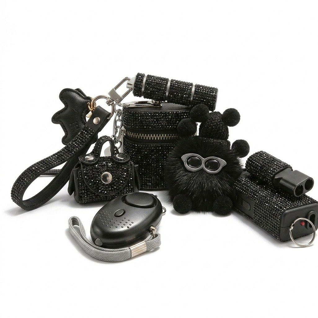 7-in-1 Women's Self-Defense Alarm Kit Personal Alarm