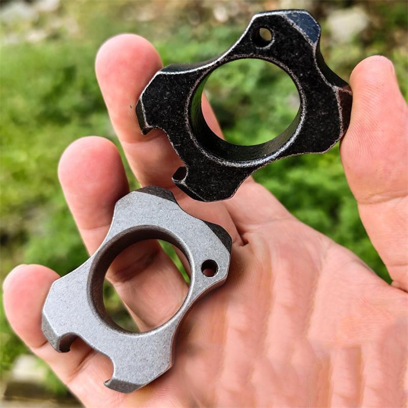 Mini Utensile Multifunzione Tascabile in Acciaio Apribottiglie EDC da Esterno