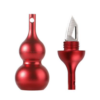 Mini Calabaza Creativa Portátil Llavero Colgante Decoración Herramienta EDC