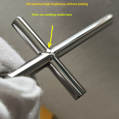 Outil EDC portable chaîne titane cure-dents acier 304