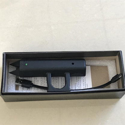 Single Hole Black Outdoor Portable EDC Tool