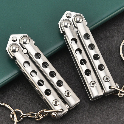 Mini ferramenta EDC dobrável, portátil, para porta-chaves e exterior