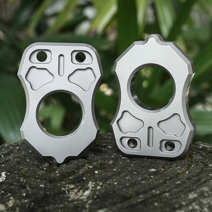 Ferramenta EDC portátil de orifício único em 3CR13 para mochila