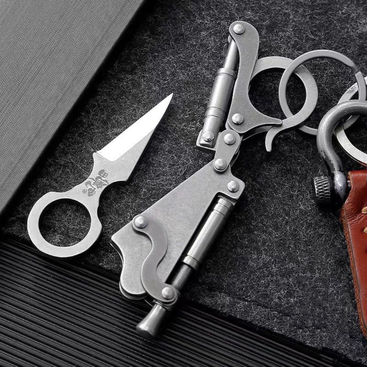 Pocket Backpack Keychain EDC Tool