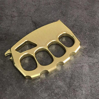 Herramienta para exteriores con diseño de escamas de águila de aleación de zinc engrosada con orificio grande