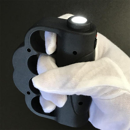 Multifunktionales schwarzes EDC-Outdoor-Werkzeug mit vier Löchern zum einfachen Tragen