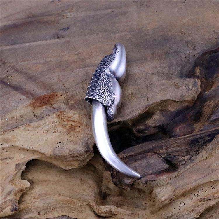 Carved Pendant Necklace EDC Tools Backpack Decoration