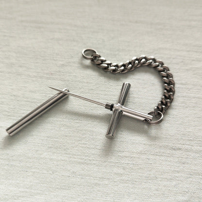 Outil EDC portable chaîne titane cure-dents acier 304