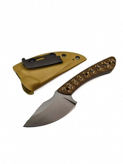 Mini Dual-tone G10 Titanium-plated USA-10 Steel Outdoor Tool