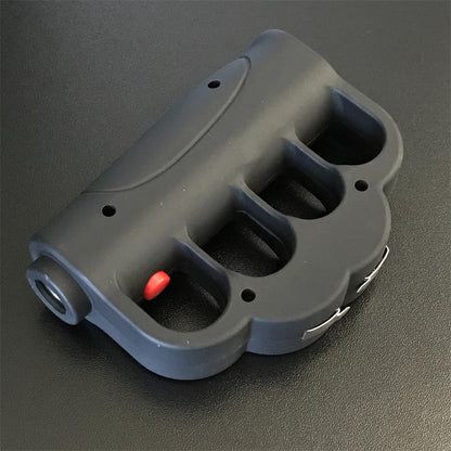Multifunktionales schwarzes EDC-Outdoor-Werkzeug mit vier Löchern zum einfachen Tragen