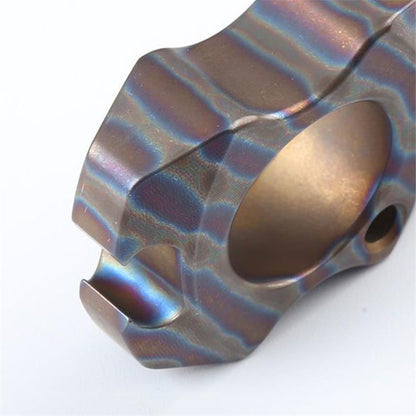 Mini Titanium Bottle Opener Portable Pendant Backpack Keyaccessoryr