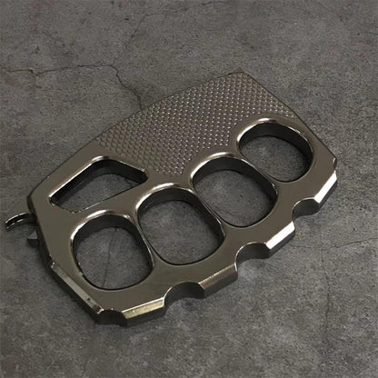 Herramienta para exteriores con diseño de escamas de águila de aleación de zinc engrosada con orificio grande