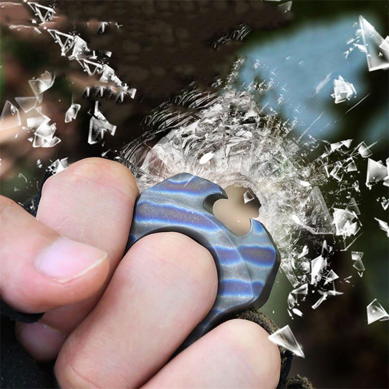 Mini Titanium Bottle Opener Portable Pendant Backpack Keyaccessoryr