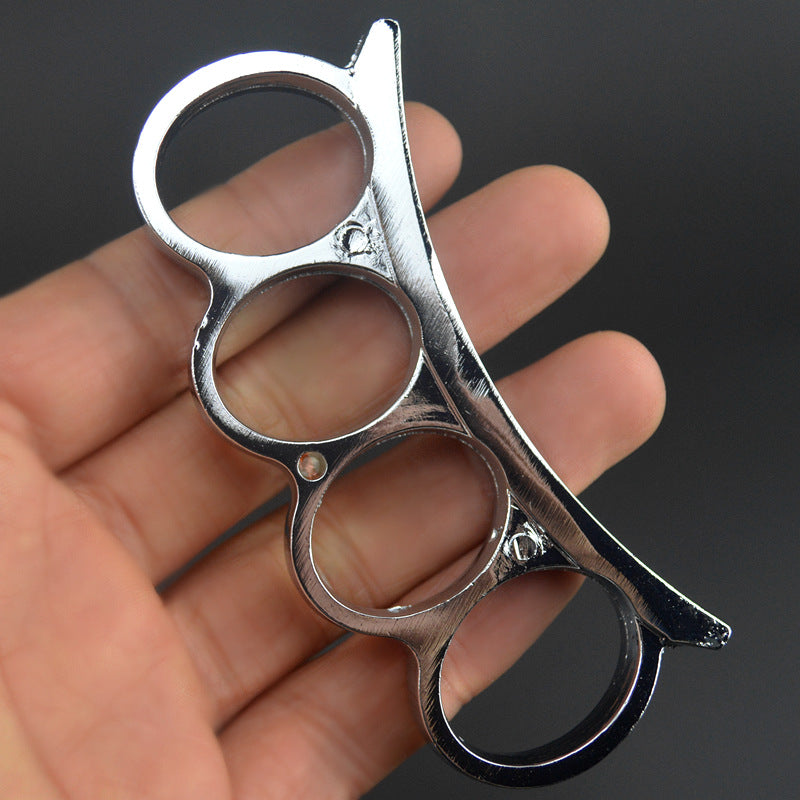 Mini-utensile EDC tascabile ad arco in ferro a quattro dita