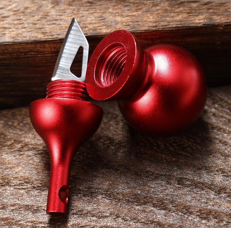 Creative Mini Gourd Portable Keychain Pendant Decoration EDC Tool