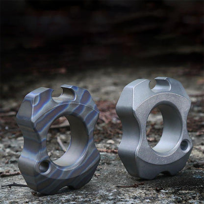 Mini Titanium Bottle Opener Portable Pendant Backpack Keyaccessoryr