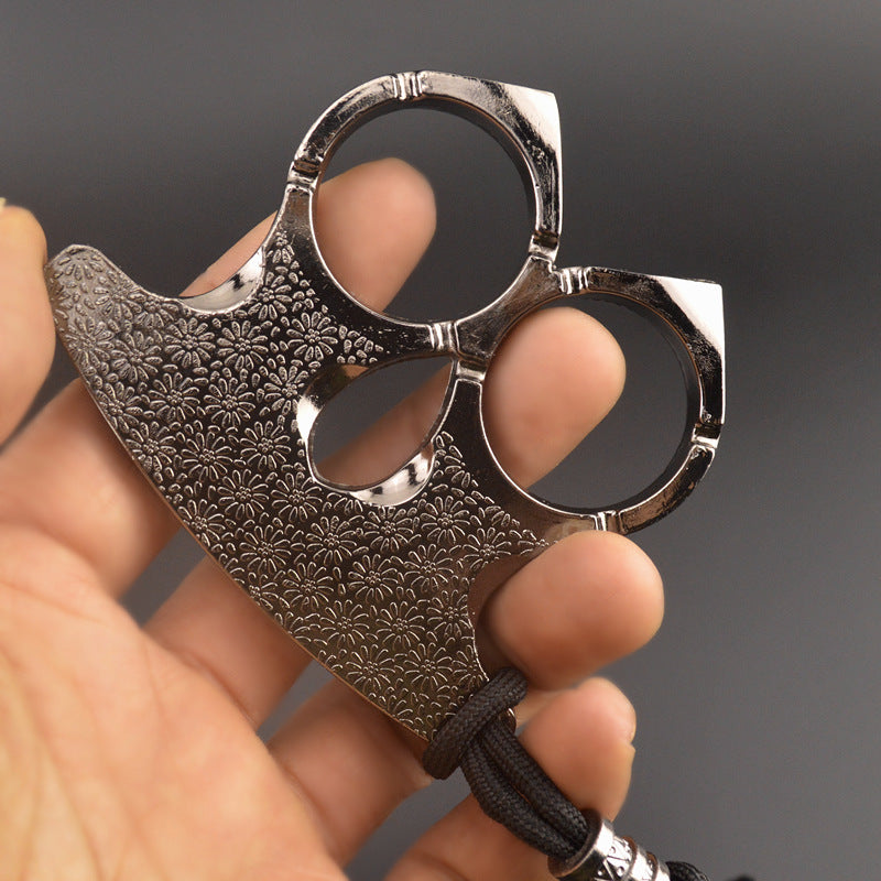 Anillo de dos dedos EDC (herramienta de transporte diario)
