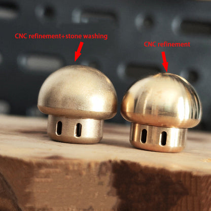 Messing Pilz-Anhänger Schirmseil DIY-Werkzeug