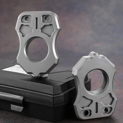 Ferramenta EDC portátil de orifício único em 3CR13 para mochila