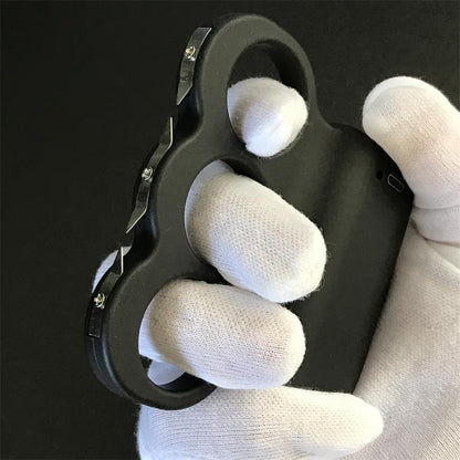 Utensile EDC portatile da esterno in plastica a tre fori