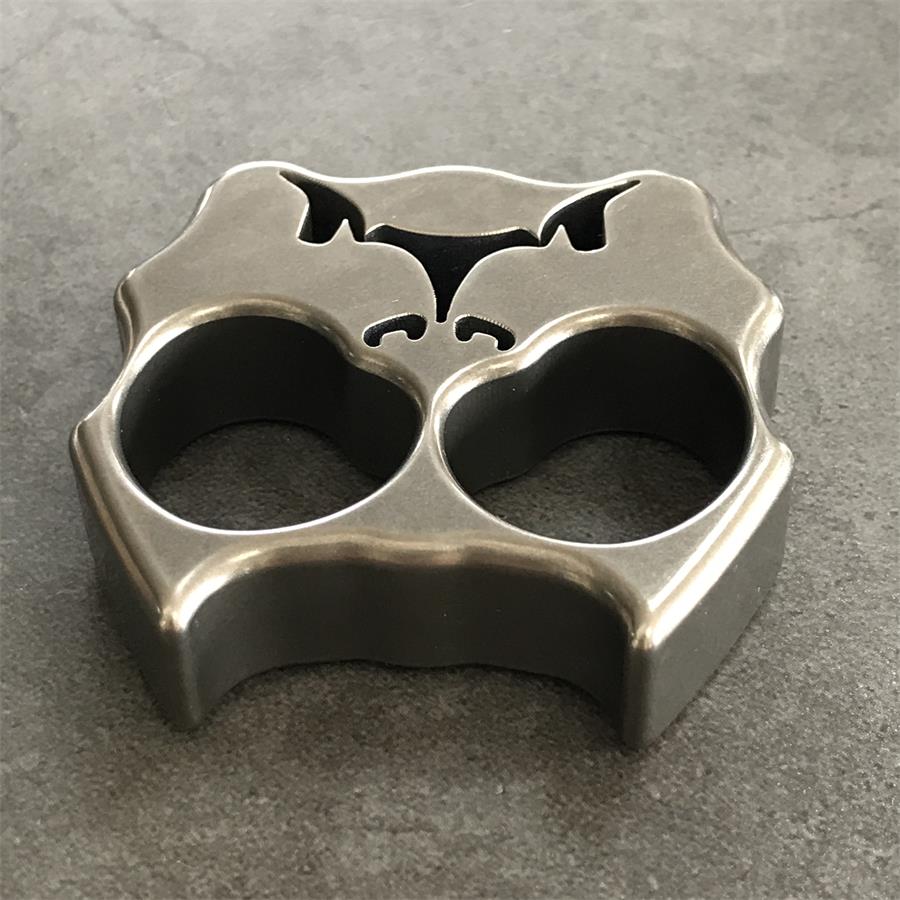 GODEDC Titanio TC21 Testa di cane Due fori Utensile da esterno