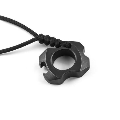 Mini Titanium Bottle Opener Portable Pendant Backpack Keyaccessoryr