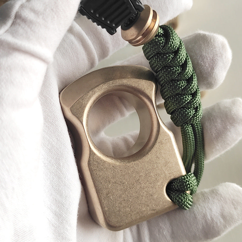 Single Hole Brass Multi-style Edc Tool