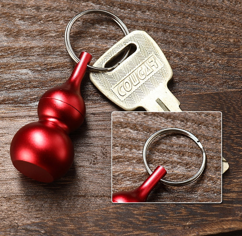 Creative Mini Gourd Portable Keychain Pendant Decoration EDC Tool