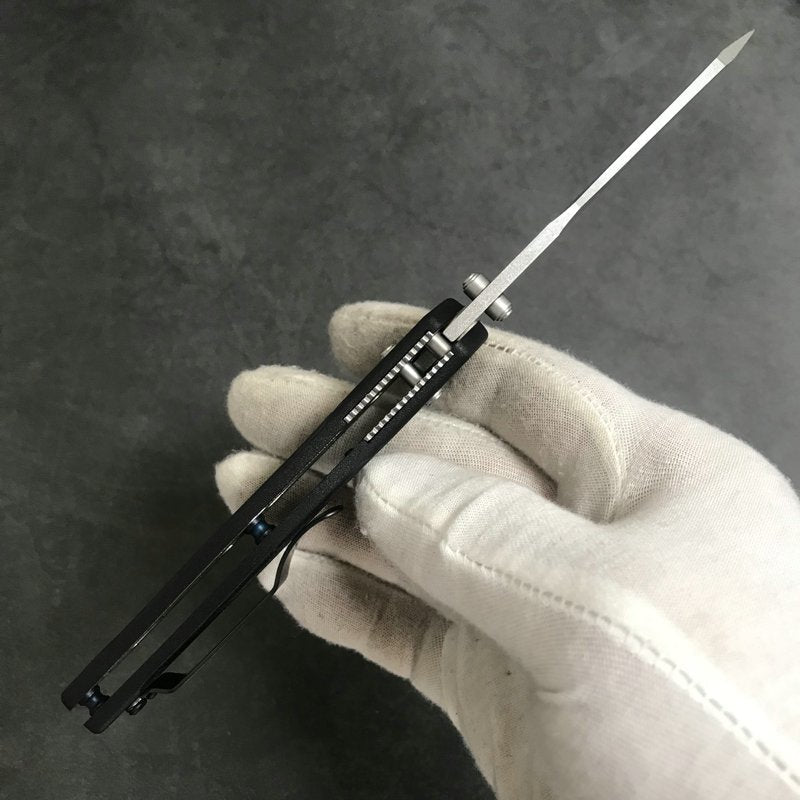 Herramienta plegable de exterior BM940 con mango de fibra de vidrio negro