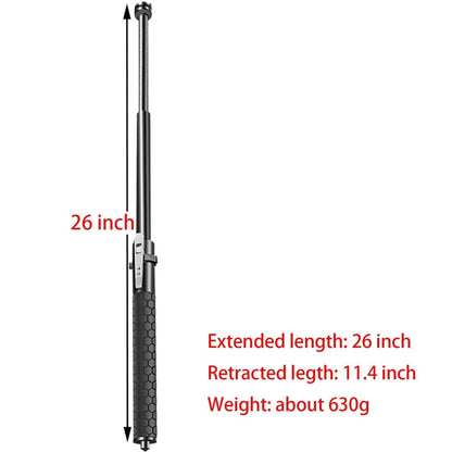 Outil extérieur portable en acier allié 4142 en forme de stylo
