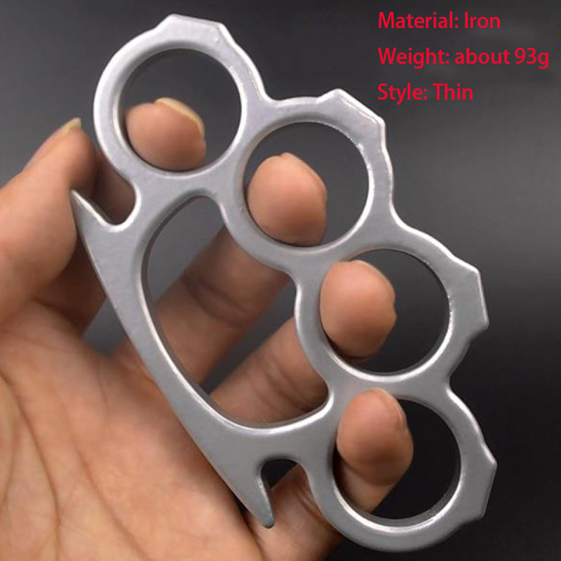 Strumento tascabile EDC da esterno Iron Four Finger